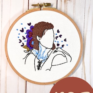 Baldur&#39;s Gate Gale Inspired Beginner Embroidery Pattern