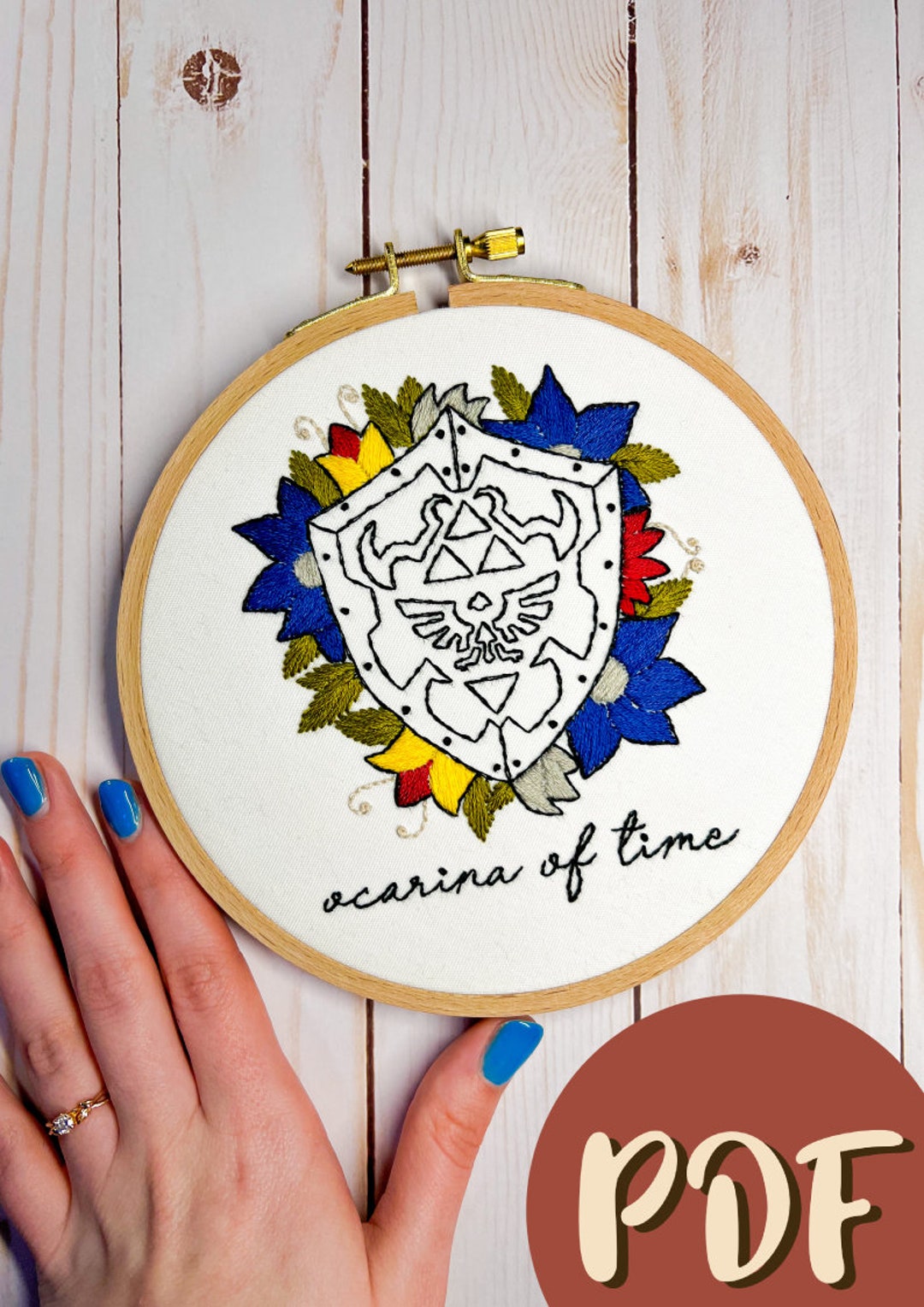Legend of Zelda Inspired Ocarina of Time Hylian Shield Beginner ...