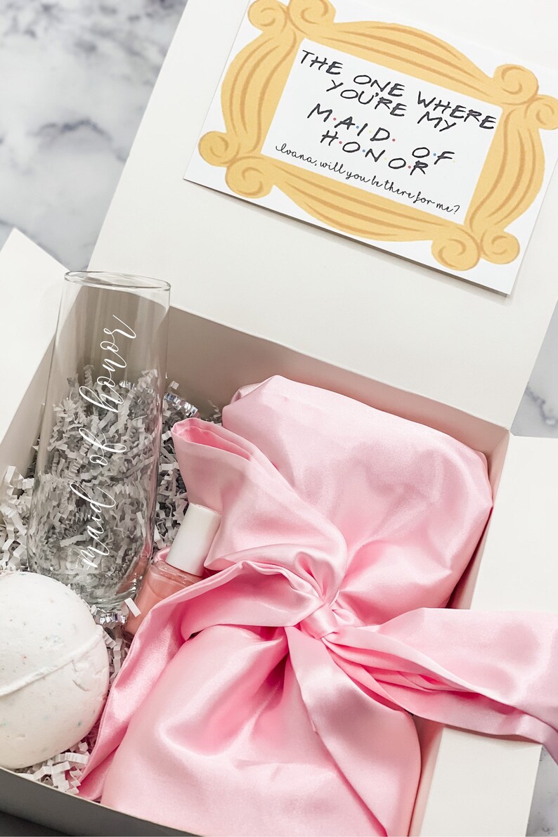 FRIENDS Themed Bridesmaid/Maid of Honor Proposal Card Template Etsy