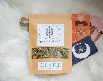 Gentle Yoni Steam Herbs - 20 Steams - Organic and Reiki Infused
