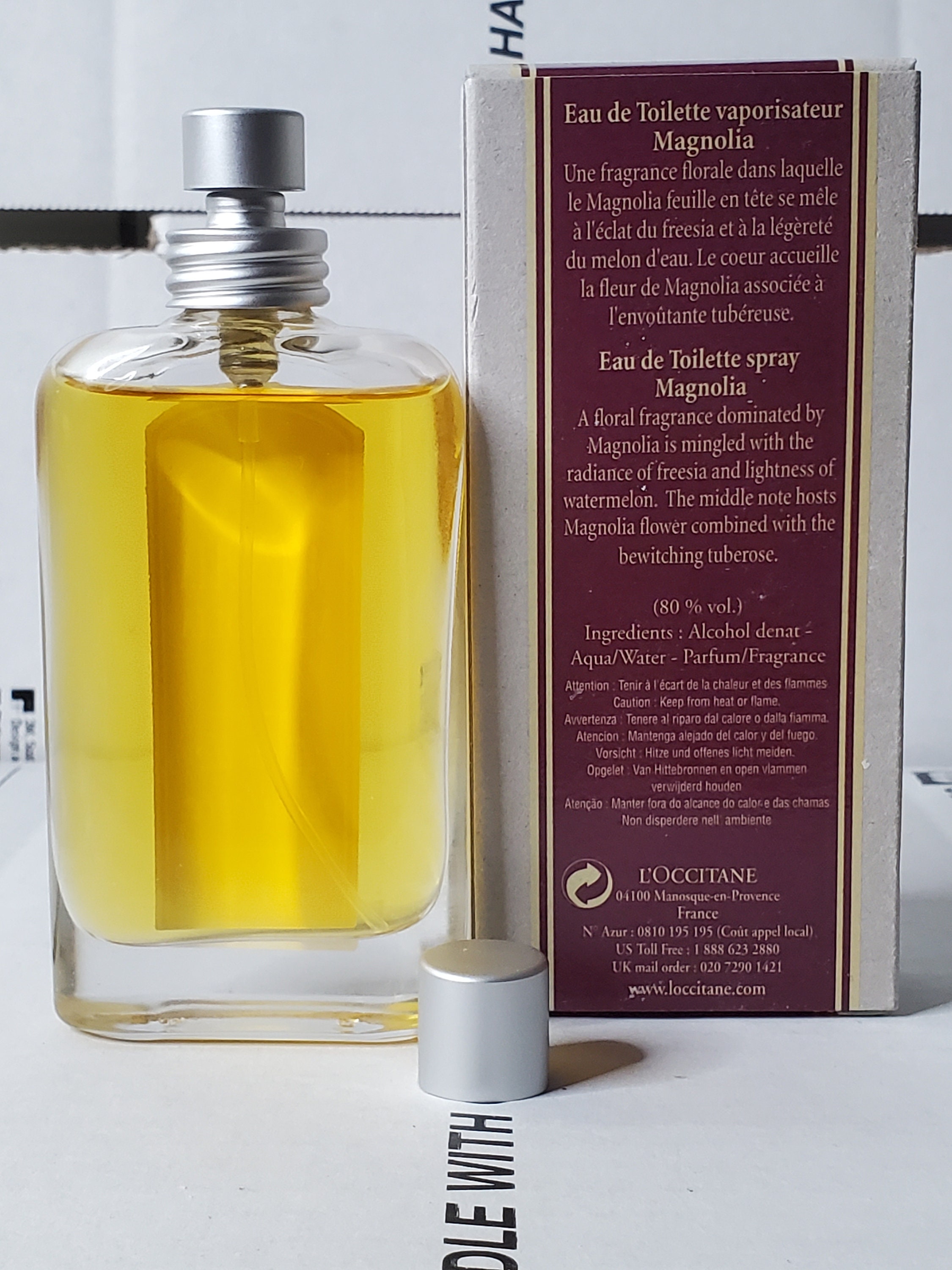 L'occitane Magnolia Edt Spray Gift Set NIB 1.7 Oz. - Etsy