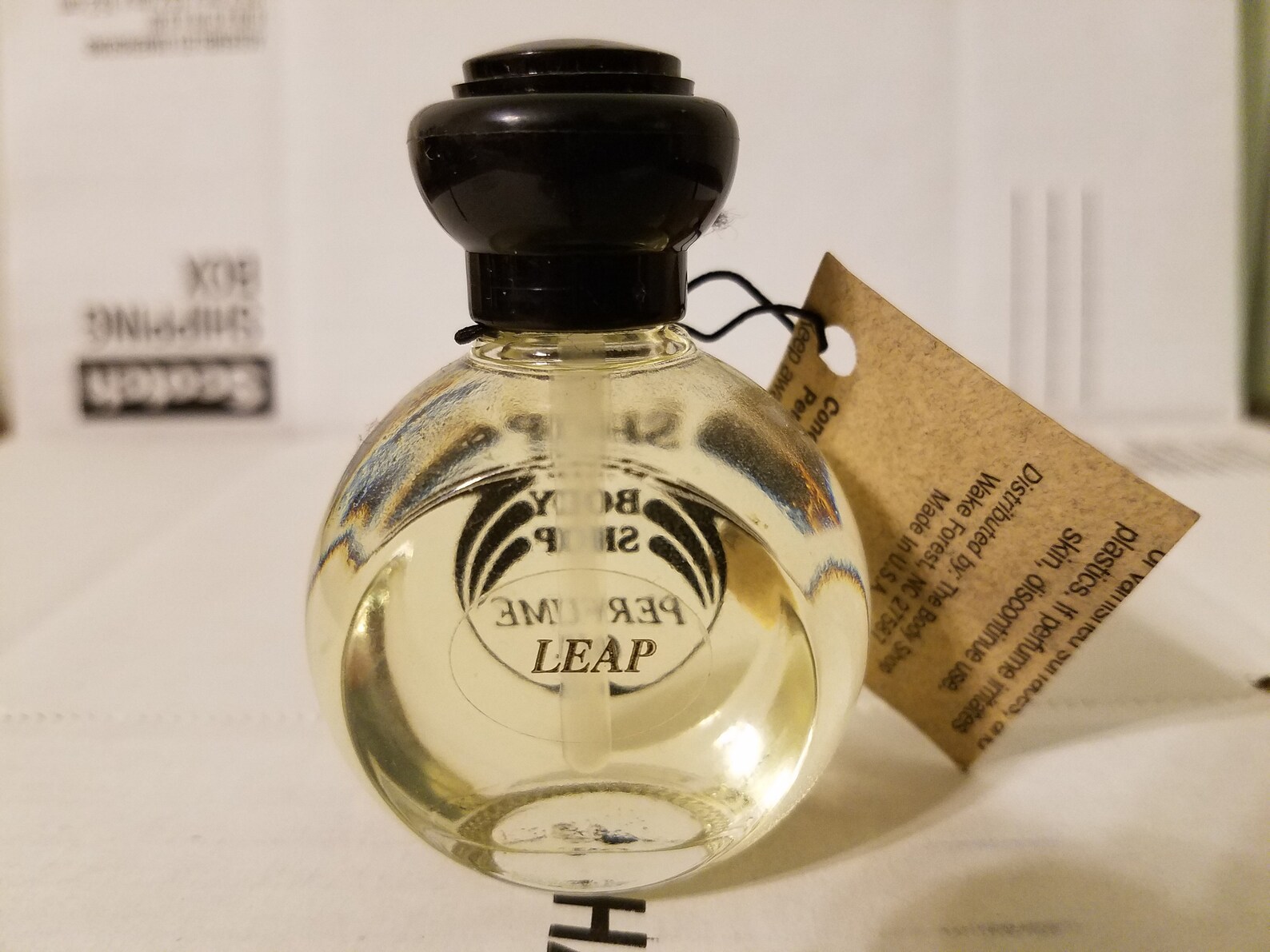 The Body Shop LEAP Perfume OIL 1990s New RARE 1 Oz. Etsy