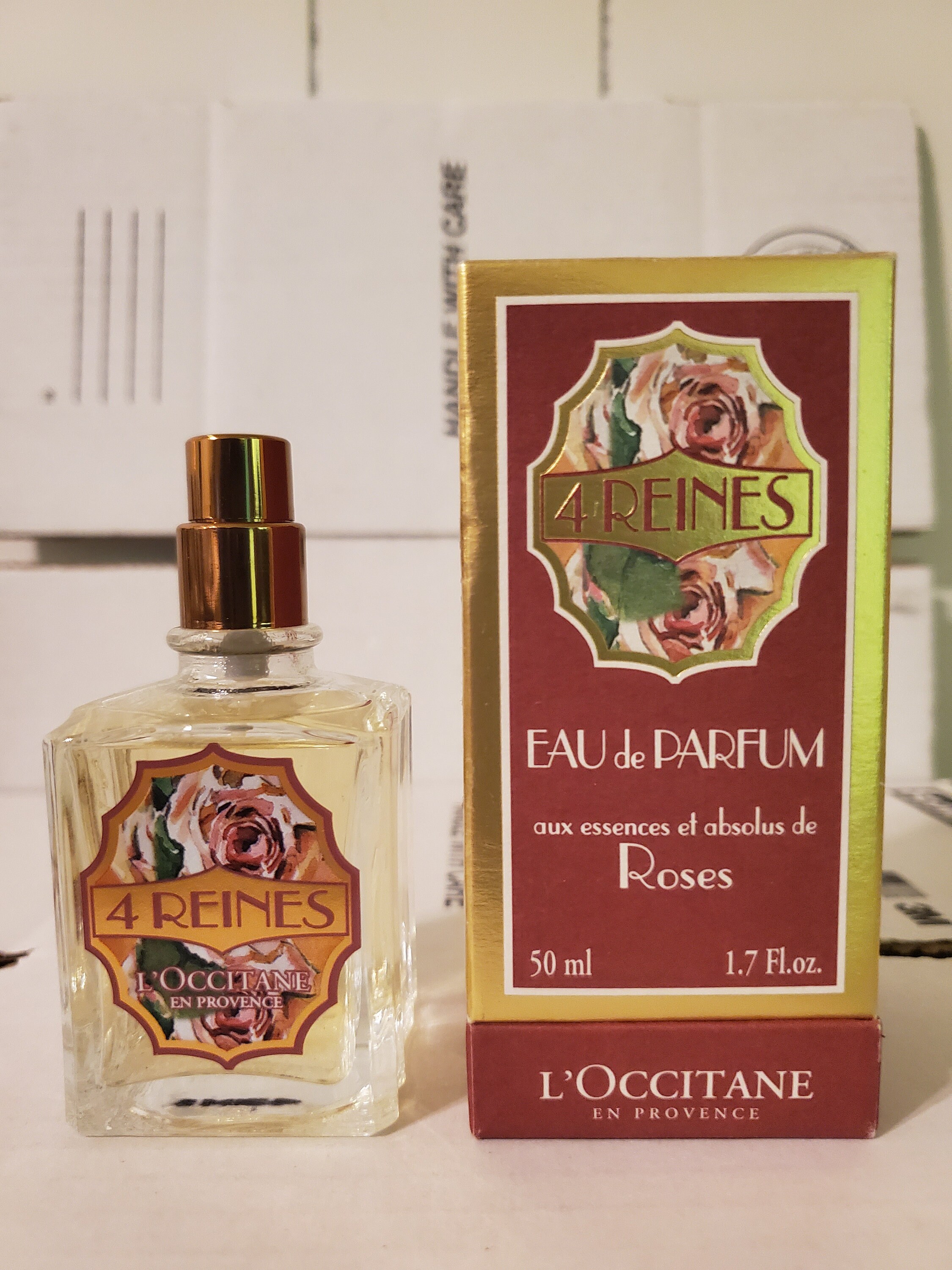 Buy Loccitane 4 Reines Roses Eau De Parfum Spray NIB RARE 1.7 Oz