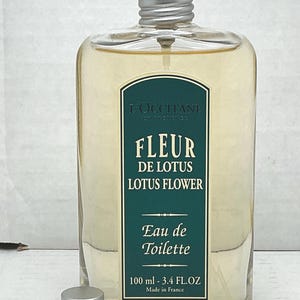 L’occitane fleur de lotus edt spray unboxed NEW 3.4 oz. image 10