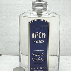 L’occitane hysope edt spray sin caja NUEVO 1.7 oz. imagen 1