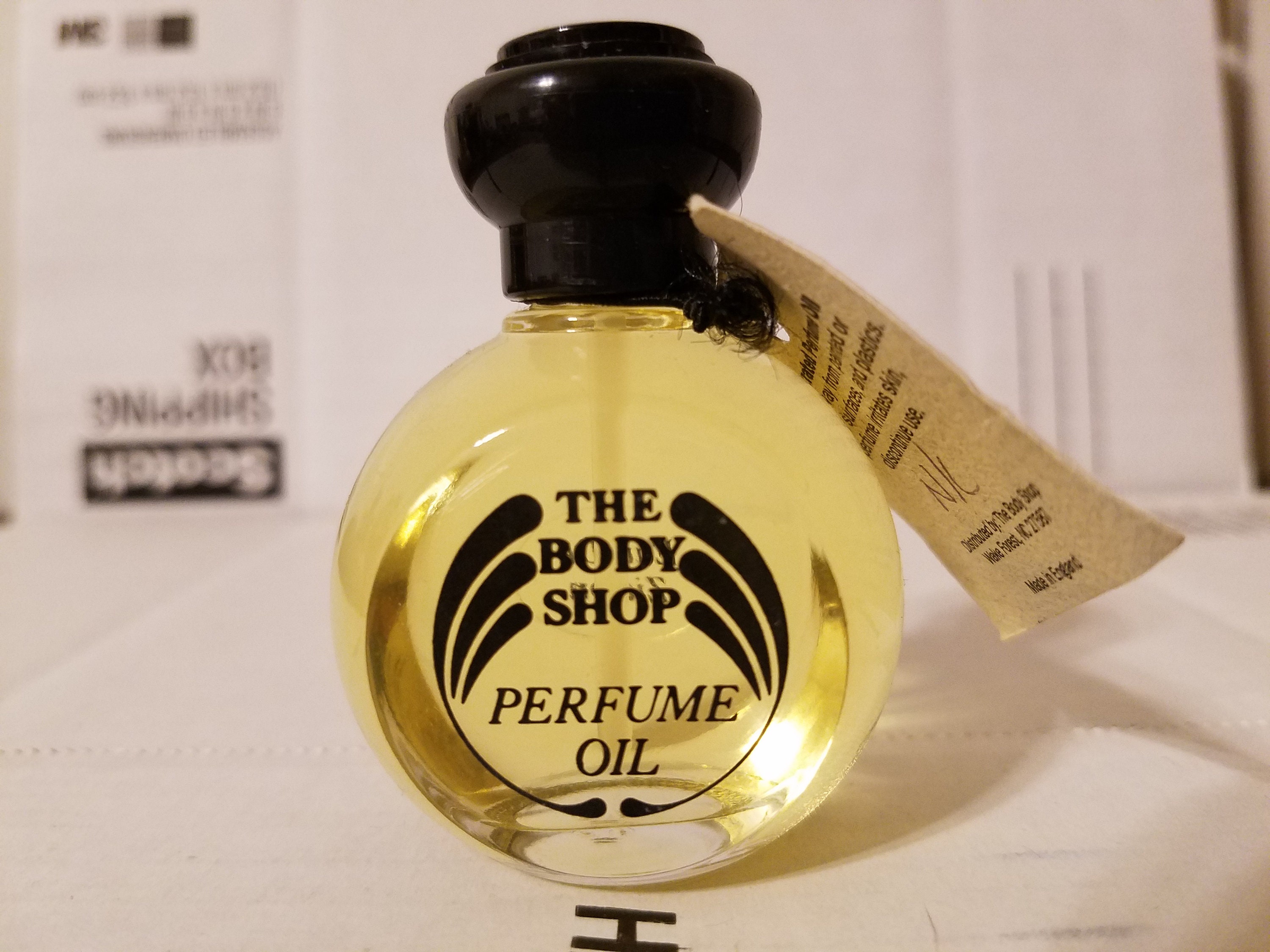 RARE Vintage The Body Shop Perfume Oil Fragrance 1 FL OZ 30 ML EXOTIC