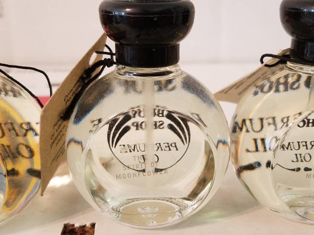 Buy The Body Shop the SPIRIT of MOONFLOWER Perfume Oil 1990s New