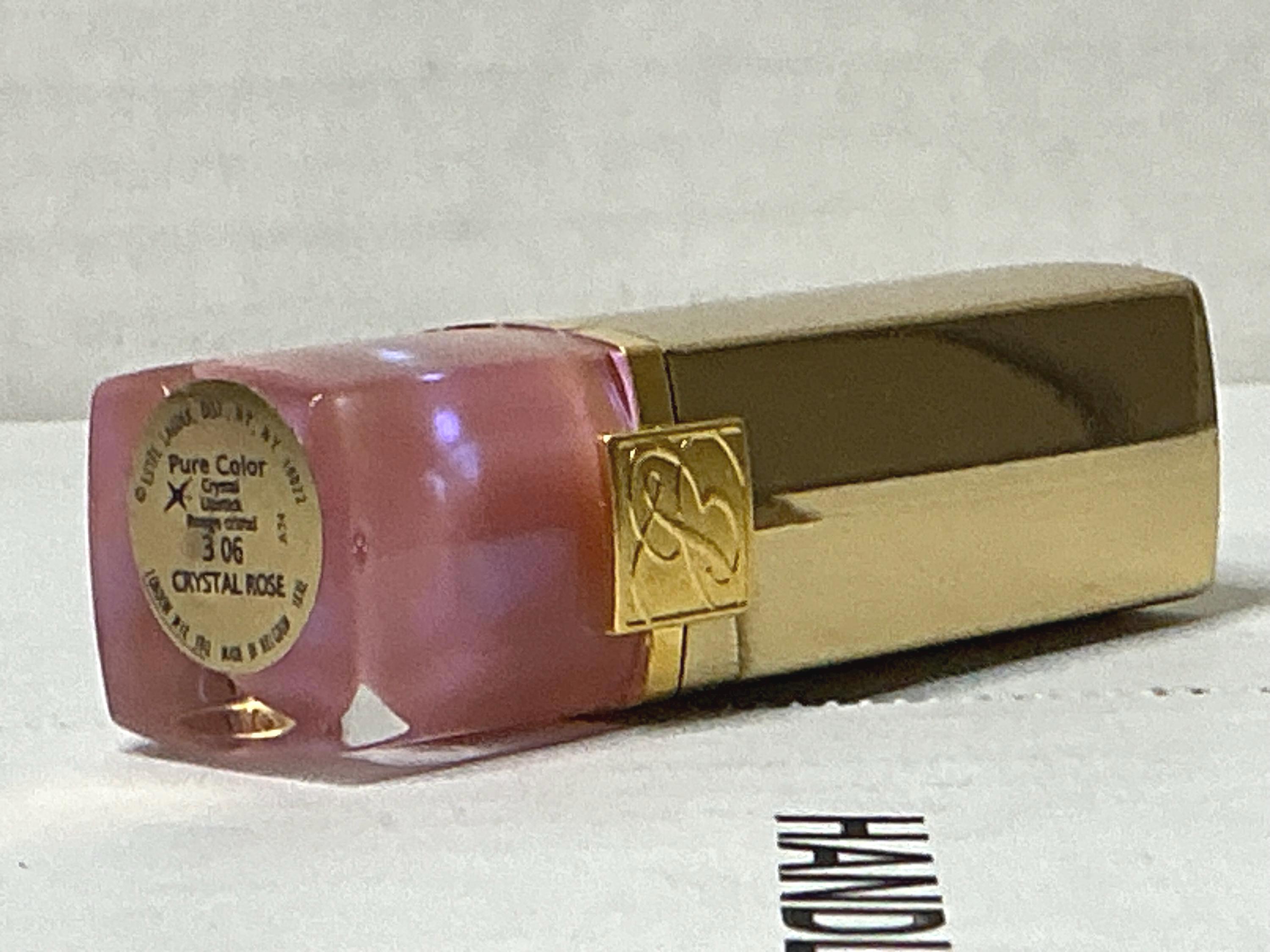 Estee Lauder Pure Color Crystal Rose 306 Lipstick (NEW Unboxed