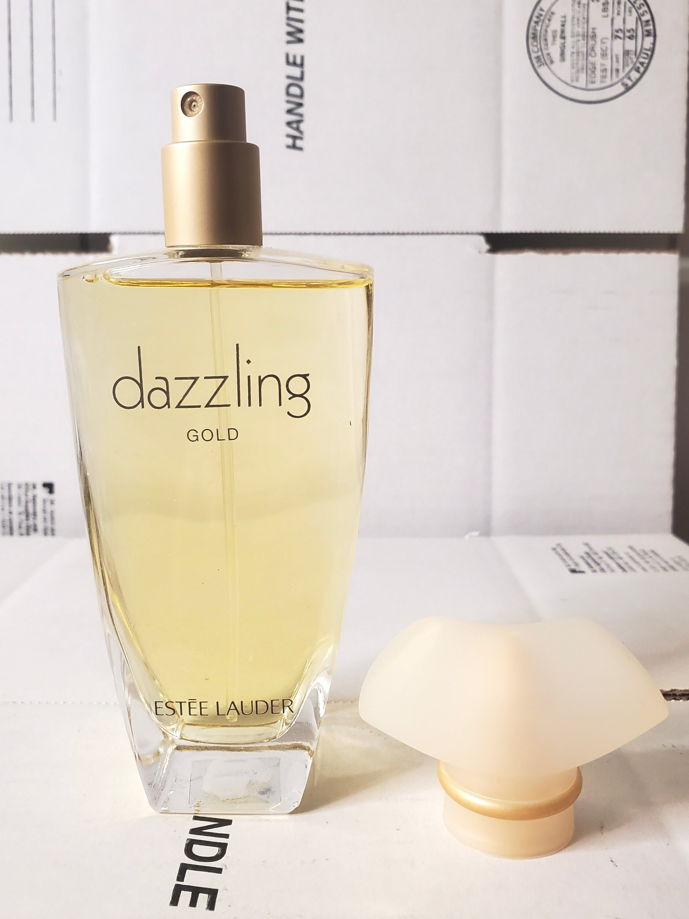 Estee Lauder Dazzling Gold Edp Spray Unboxed NEW 2.5 Oz. - Etsy