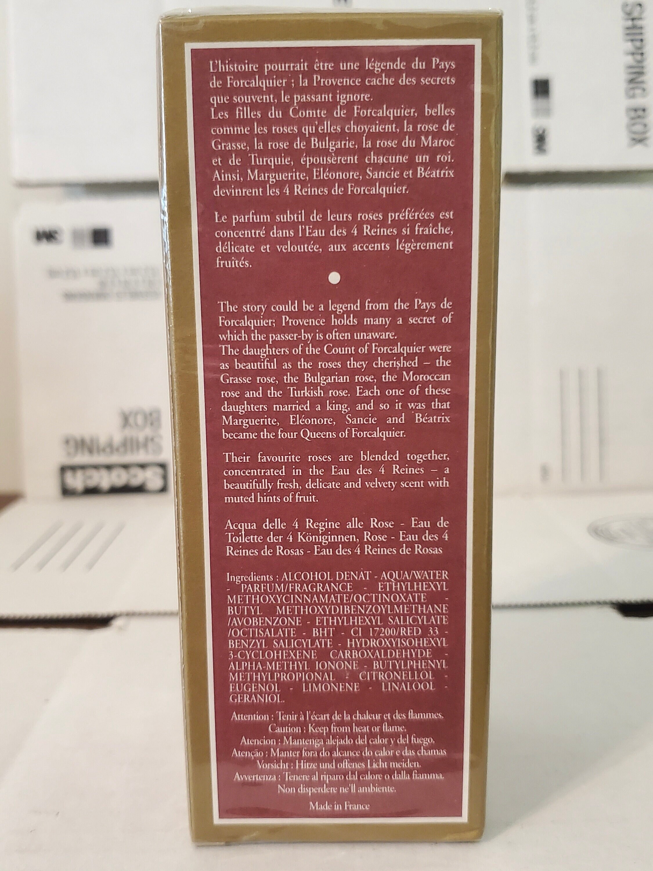 L'occitane Eau Des 4 Reines EDT Spray | Rare Discontinued Vintage