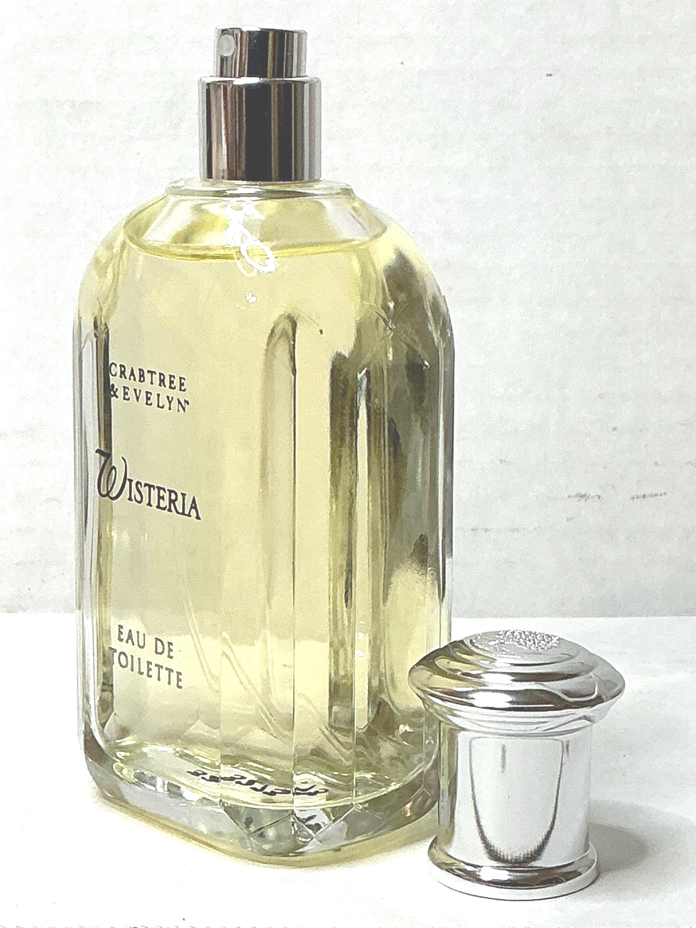 Crabtree & Evelyn Wisteria EDT Spray 3.4 Oz | Rare Perfume | NIB