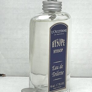 L’occitane hysope edt spray sin caja NUEVO 1.7 oz. imagen 9