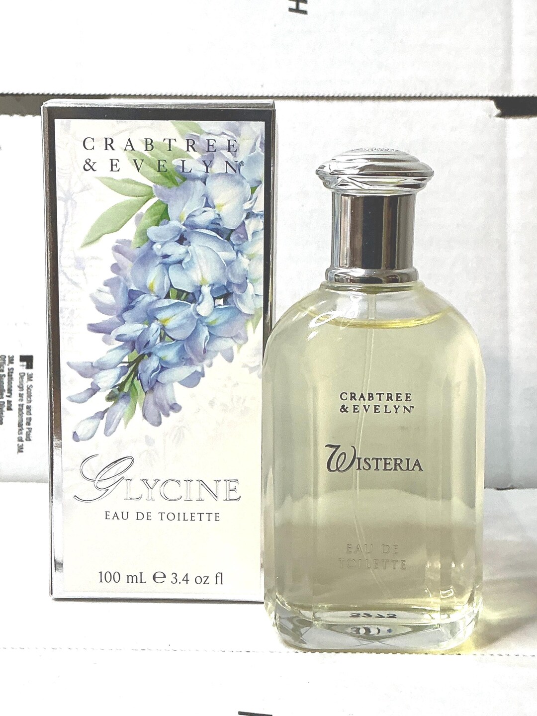 Crabtree & Evelyn Wisteria EDT Spray 3.4 Oz | Rare Perfume | NIB