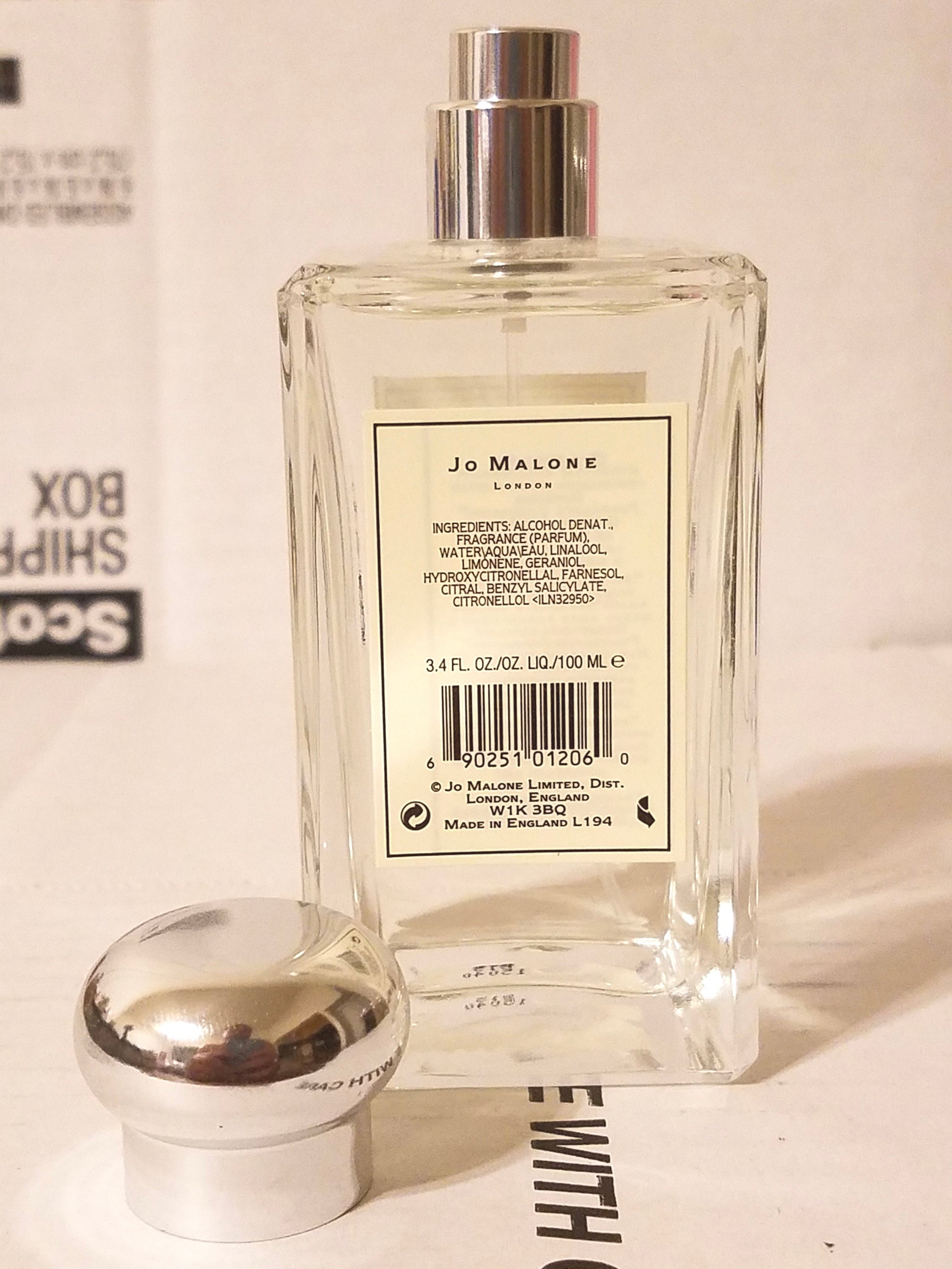 Jo Malone White Jasmine Mint Cologne Spray 3.4 Oz New Unboxed Rare