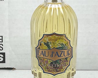 L'occitane Eau D'azur Le Mimosa EDT Spray 4.2 Oz | Rare Perfume