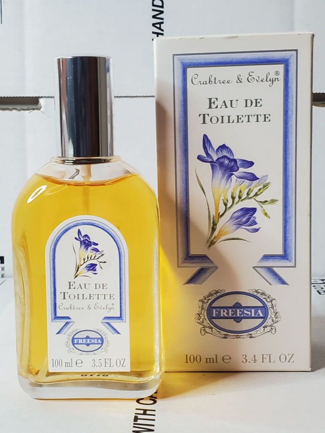 Buy CRABTREE EVELYN Freesia Eau De Toilette Spray 1992 NIB 3.5 Oz. Online in India Etsy