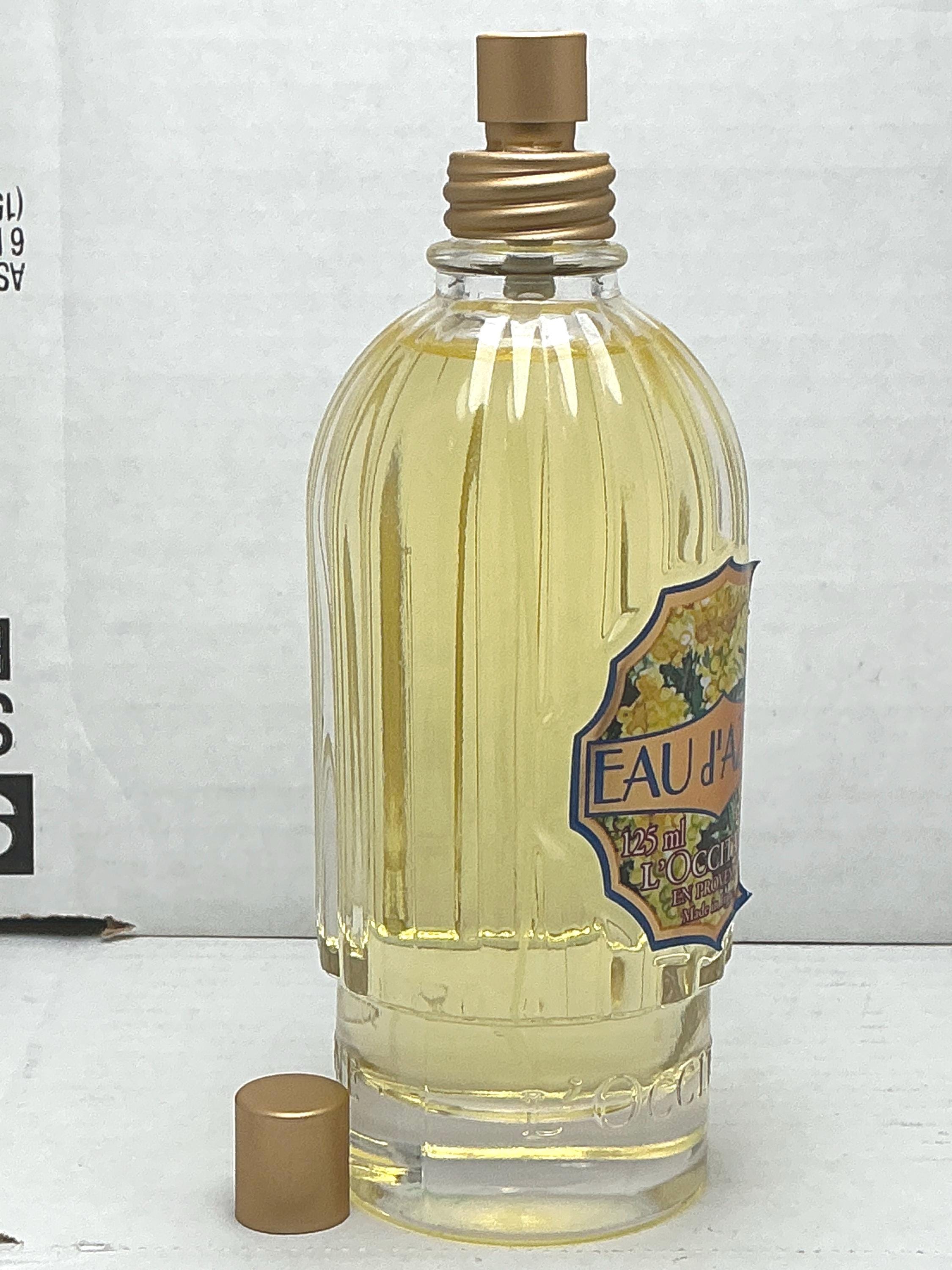 訳あり ロクシタン EAU d'AZUR オーダジュール MIMOSA ミモザ Loccitane Eau Dazur Le Mimosa EDT 4.2 Oz | Rare Discontinued