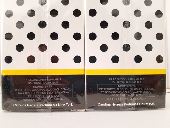 Carolina Herrera Eau De Parfum Natural Spray 1988 SEALED NIB RARE