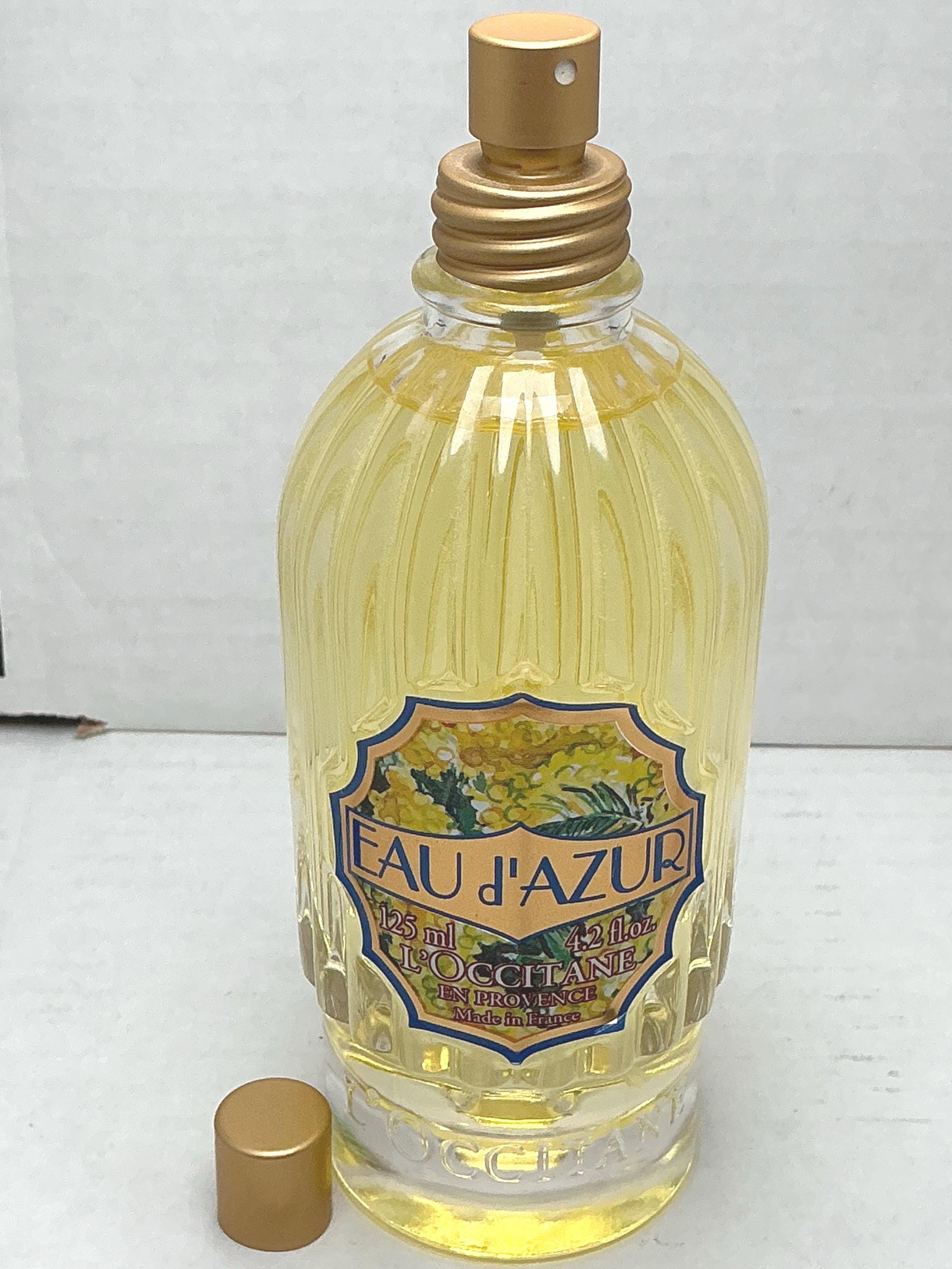 L'occitane Eau D'azur Le Mimosa EDT Spray 4.2 Oz | Rare Perfume