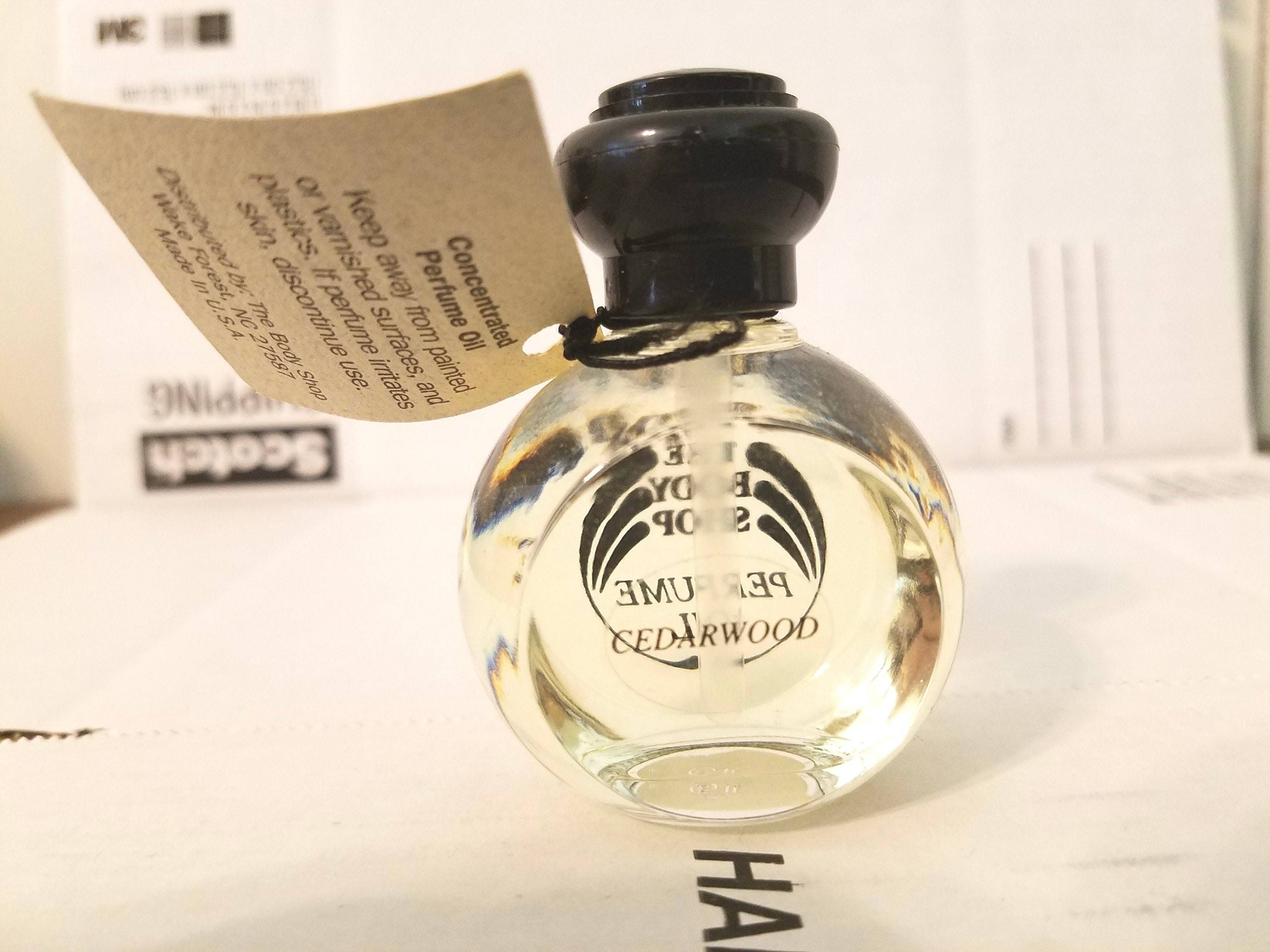 The Body Shop Cedarwood Perfume Oil NEW 1 Oz. - Etsy