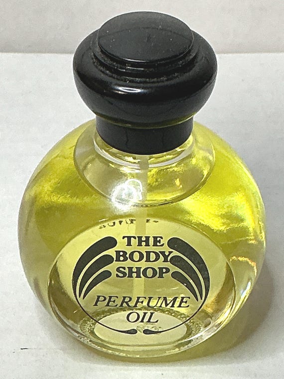 Body Shop Oceanus Perfume Oil Vintage 1990s Formula | Rare