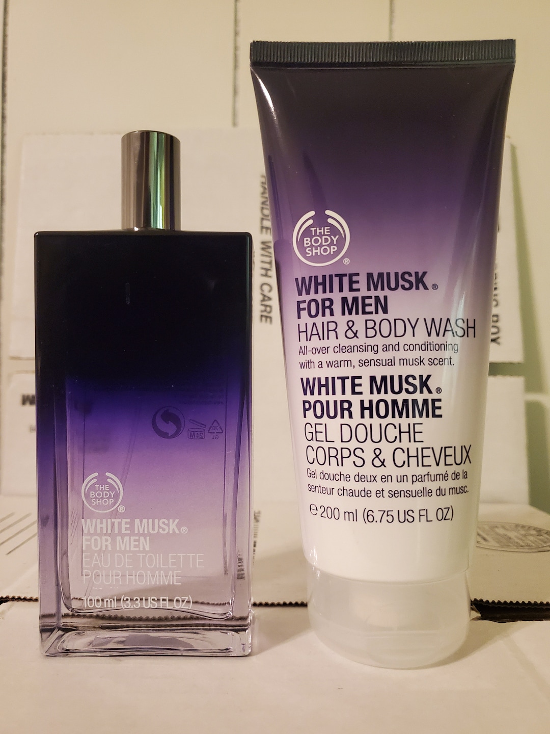 white musk body