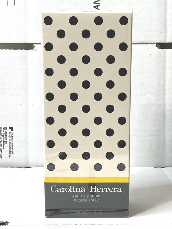 Carolina Herrera EDP Spray | Vintage 1988 Perfume | Original Formula Floral Chypre | Factory Sealed NIB 3.4 Oz