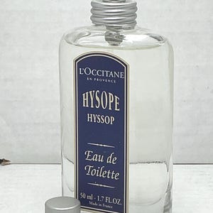 L’occitane hysope edt spray sin caja NUEVO 1.7 oz. imagen 3