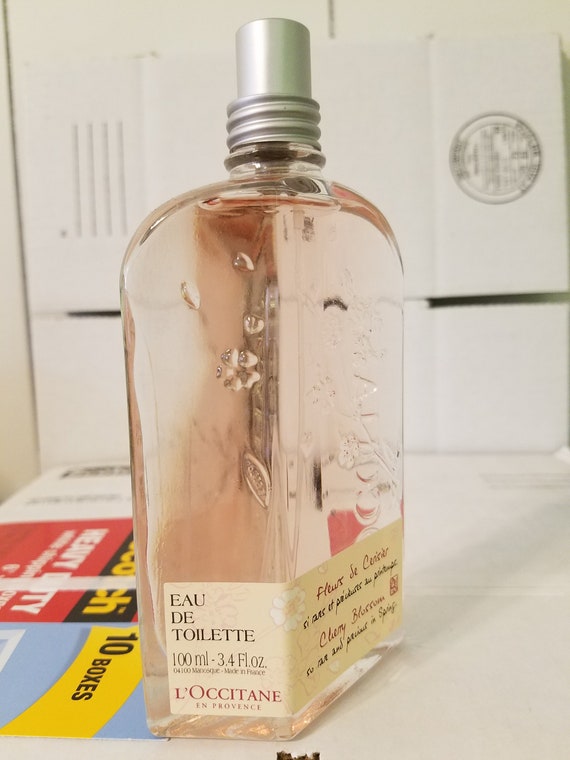Loccitane Fleurs De Cerisier Cherry Blossom Eau De Toilette Spray Unboxed New 34 Oz