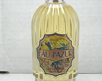 L'occitane Eau D'azur Le Mimosa EDT Spray 4.2 Oz | Rare Perfume