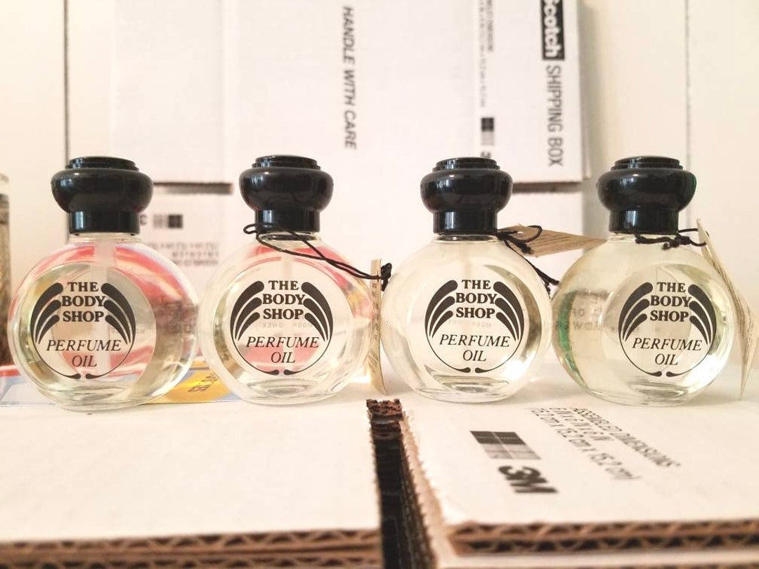 The Body Shop the Spirit of Moonflower Perfume Oil NEW 1 Oz