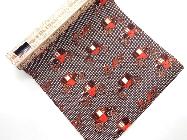 Vintage 1960s St Clair Department Store Gift Wrap for Men Etsy