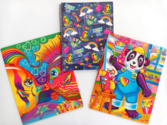 Unused Authentic 1990s Lisa Frank Folder or Spiral Notebook 