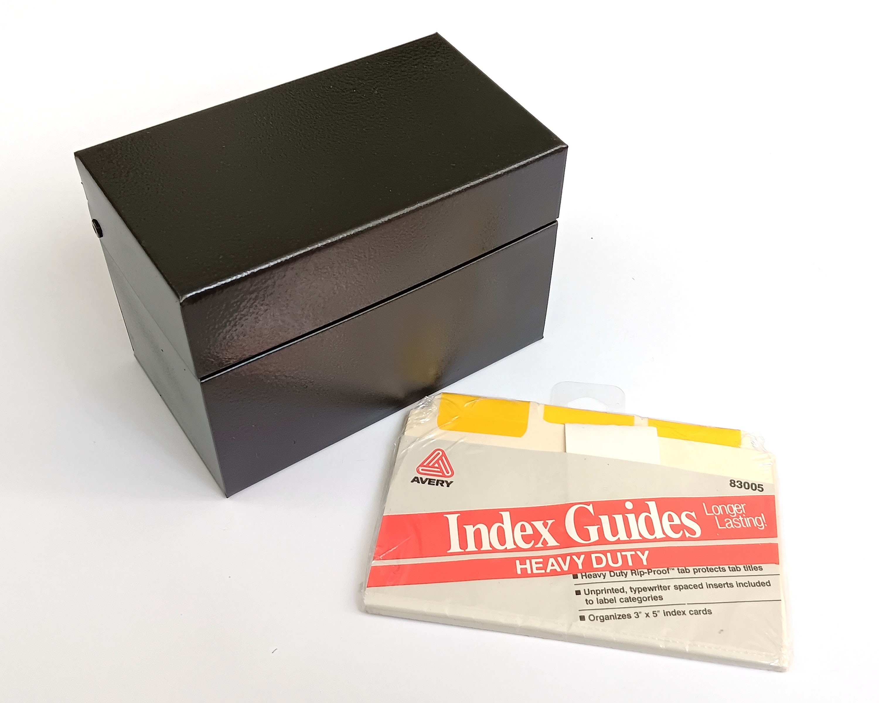 Leather Index Card Holder, Index Card Wallet, 3x5, A6, Free Personalisation  