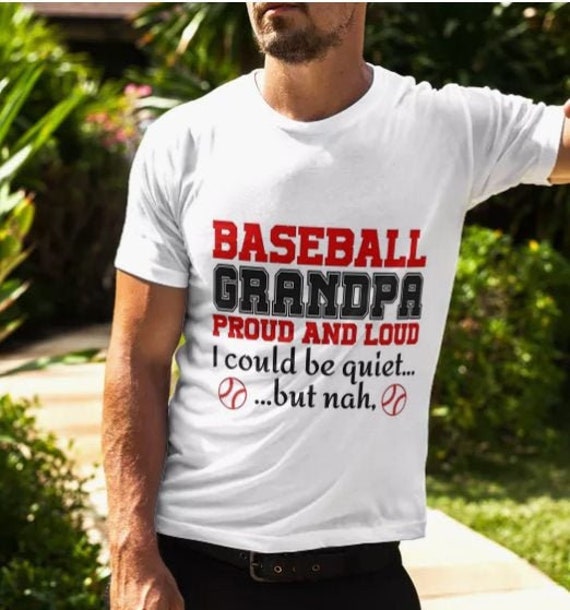 baseball grandpa shirt