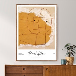 Modern Wall Art, Paul Klee Exhibition Poster, Paul Klee Art Print, Pattern Art, Abstract Decor