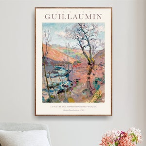 Guillaumin Gallery Wall Art, stampa poster mostra museo
