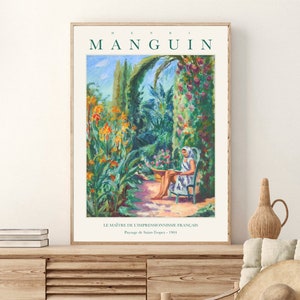 Henri Manguin Museum Exhibition Gallery Wall Art Poster Print, Gallery Poster or Canvas