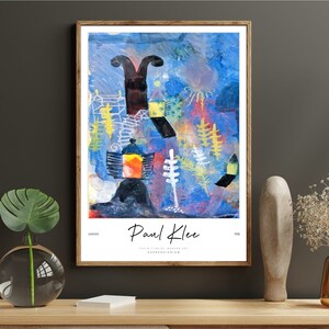 Paul Klee Exhibition Poster, Paul Klee Art Print