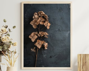 Wildflower Floral Wall Art, Botanical Illustrations, Minimalist Art, Modern Farmhouse Wall Decor