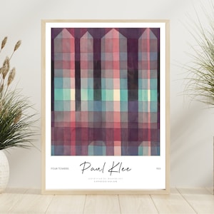 Paul Klee Exhibition Poster, Paul Klee Art Print