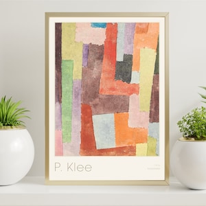 Paul Klee Kunstdruck, Galerie Moderne Wand Kunst Ausstellung Museum Poster