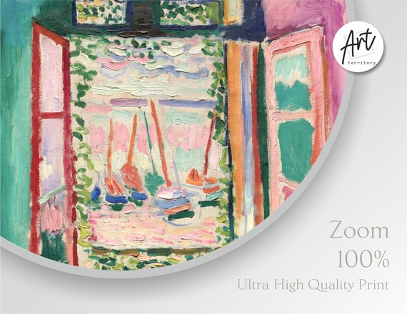 Set di 3 stampe di Matisse, arte murale astratta stampabile Set di 3 stampe di Matisse, arte murale astratta stampabile