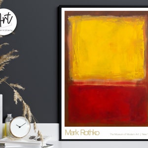 Abstract Art Print Modern Wall Art Matisse Picasso Exhibition Poster