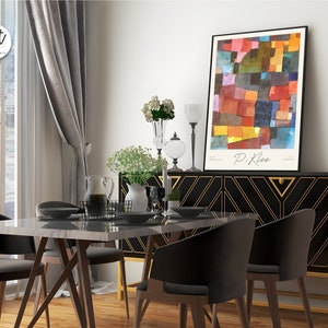 Paul Klee Print Modern Wall Art Museum Poster Trendy Wall Art Exhibition Poster imagen 3