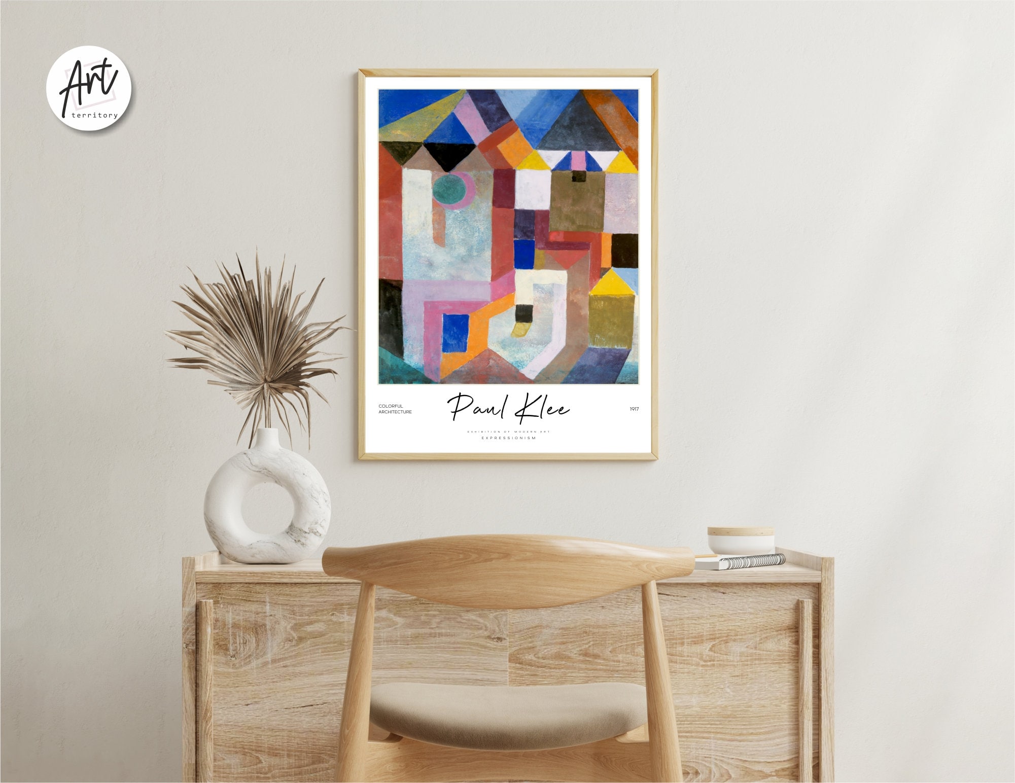 Modern Wall Art, Paul Klee Exhibition Poster, Paul Klee Art Print
