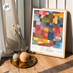 Paul Klee Print Modern Wall Art Museum Poster Trendy Wall Art Exhibition Poster imagen 7