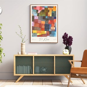 Paul Klee Print Modern Wall Art Museum Poster Trendy Wall Art Exhibition Poster imagen 2