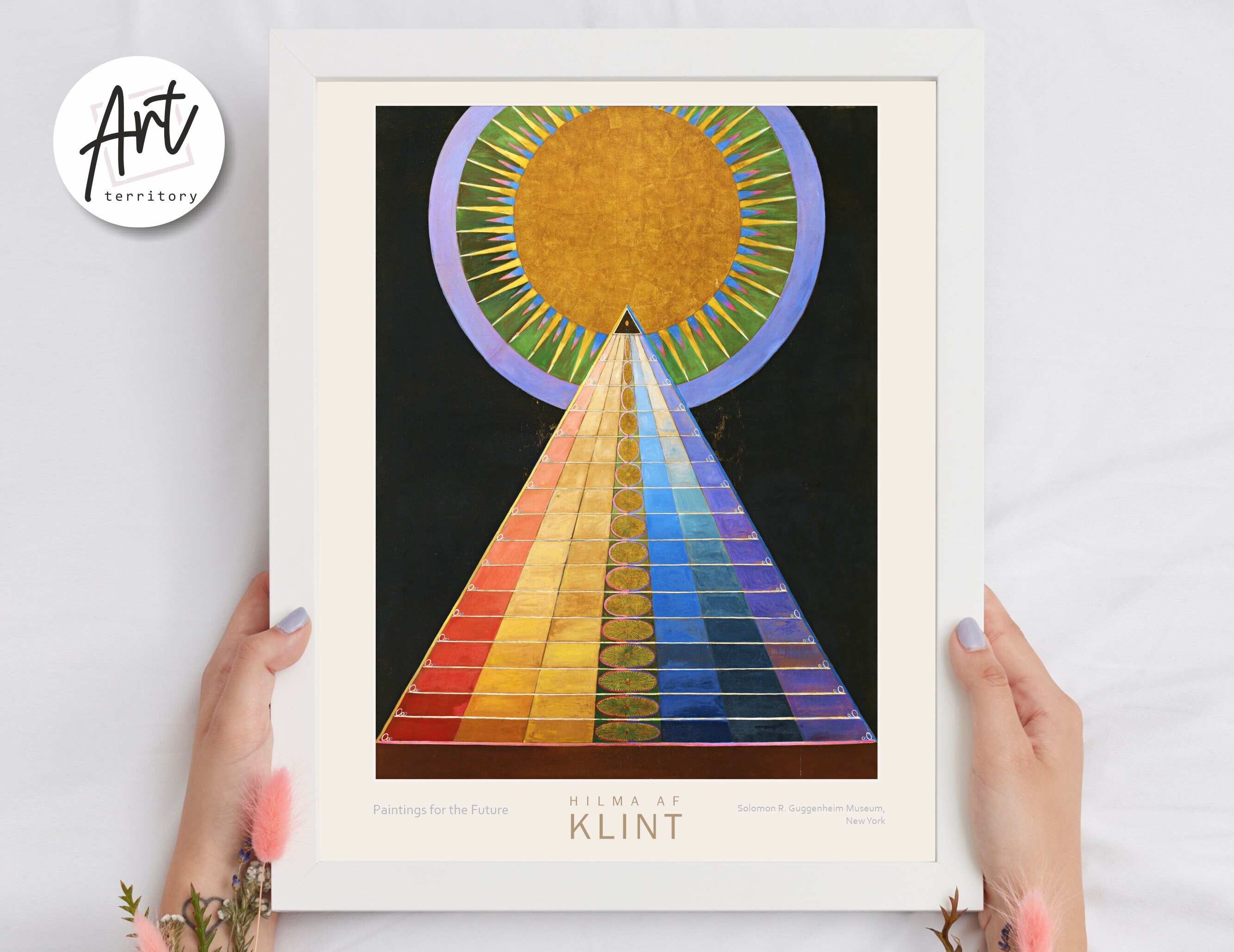 Hilma Af Klint Gallery Wall Art Exhibition Prints Poster