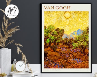Van Gogh Kunstdruck Poster Jugendstil Galerie Wandkunst
